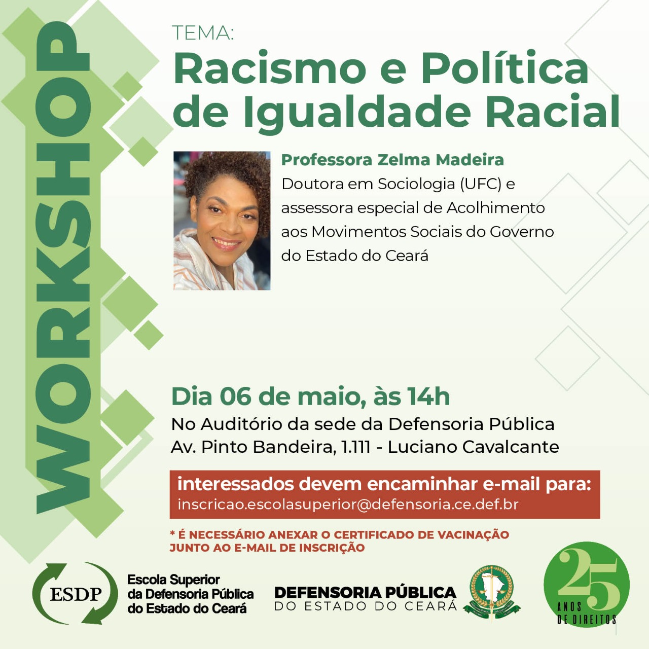 Workshop Racismo e Política de Igualdade Racial