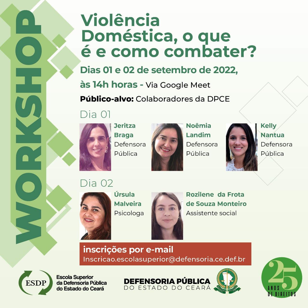 Workshop: Violência Doméstica, o que é e como combater?