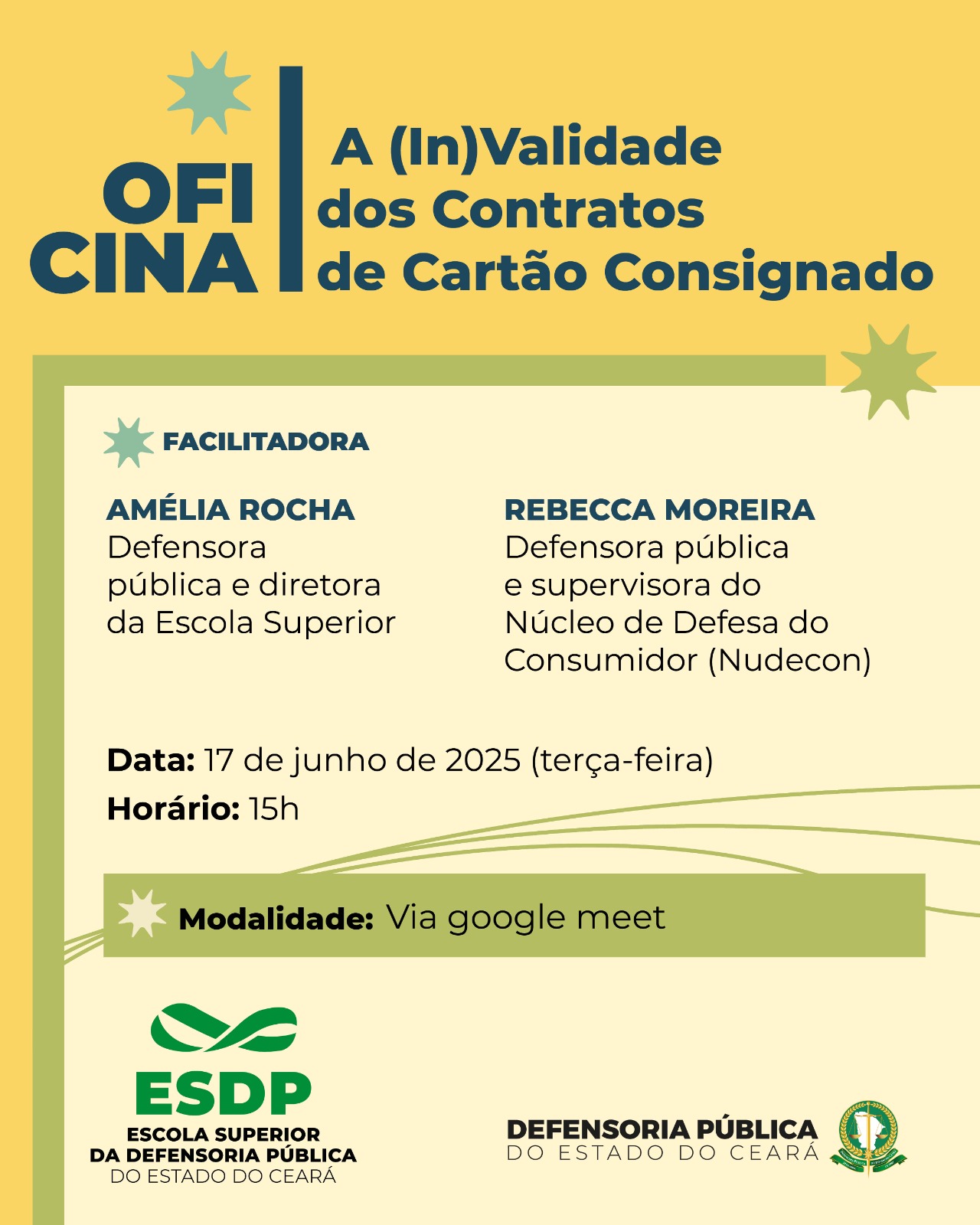 OFICINA A (IN)VALIDADE DOS CONTRATOS DE CARTÃO DE CONSIGNADO