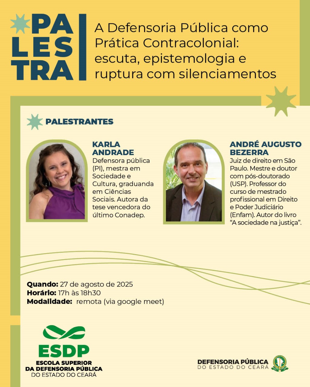 A DEFENSORIA PÚBLICA COMO PRÁTICA CONTRA COLONIAL: ESCUTA, EPISTEMOLOGIA E RUPTURA COM SILENCIAMENTOS