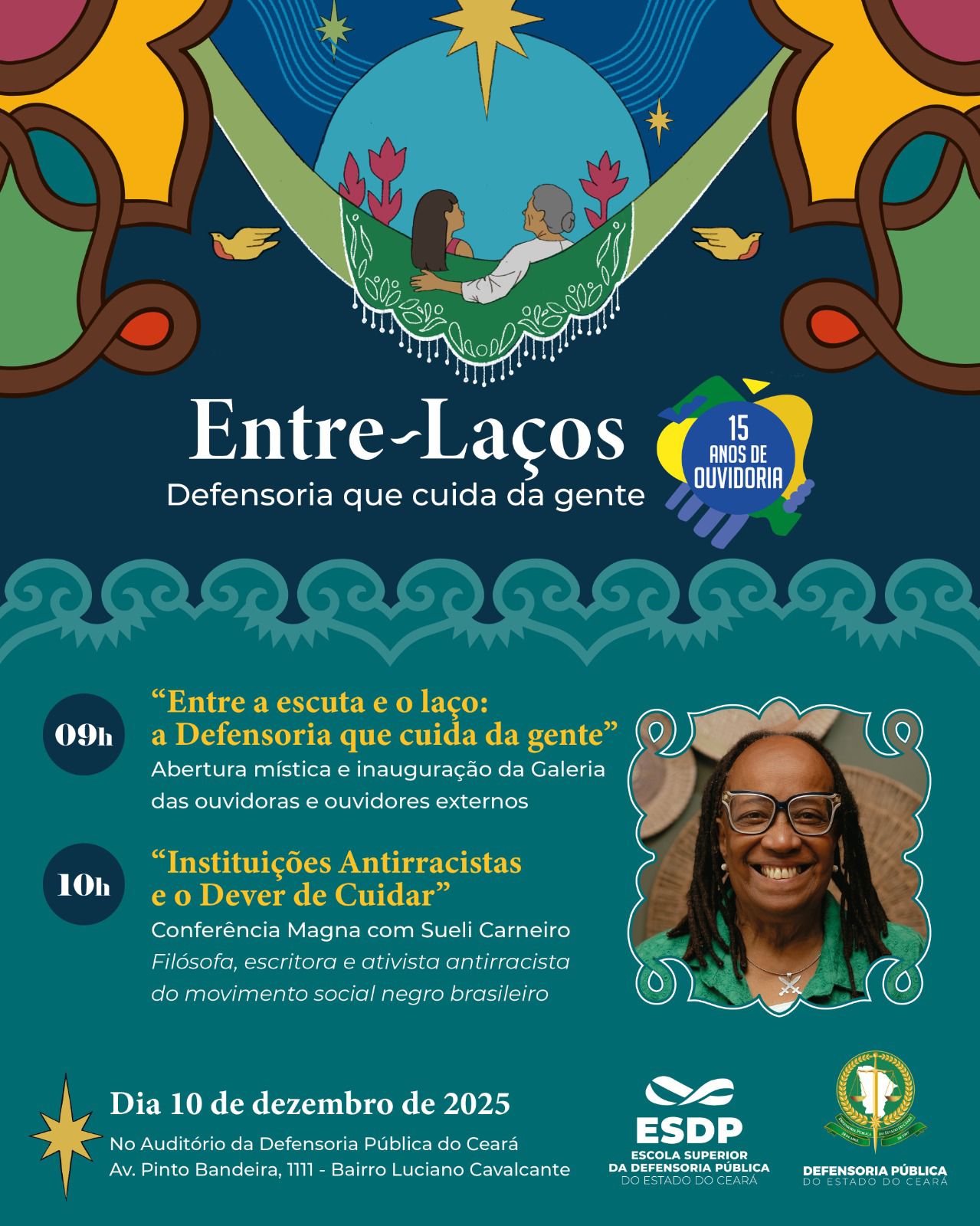 Entre Laços Defensoria que cuida da gente 15 anos de ouvidoria