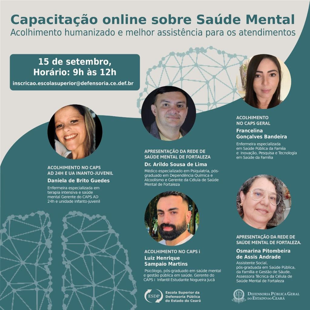 Capacitação Online sobre Saúde Mental